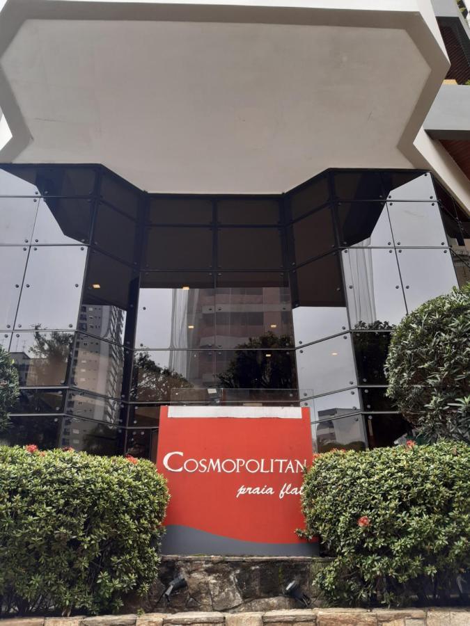 Ferienwohnung Lindo Flat No Edificio Cosmopolitan, Com Garagem E Piscina Santos  Exterior foto